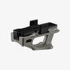 Metal gun sight on a white background