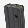 Black rifle magazine on a white background