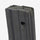 Black rifle magazine on a white background