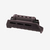 Brown tactical gun stock on a white background