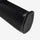 Close-up of a black textured grip on a white background
