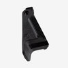 Black gun magazine on a white background