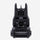 Black tactical gun sight on a white background