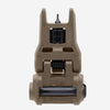 Tactical rifle sight on a white background
