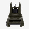 Black adjustable sight on a white background