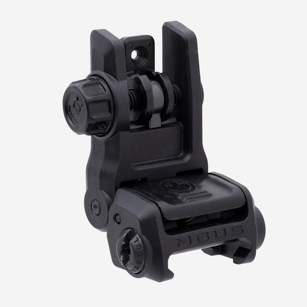 Black tactical sight on a white background
