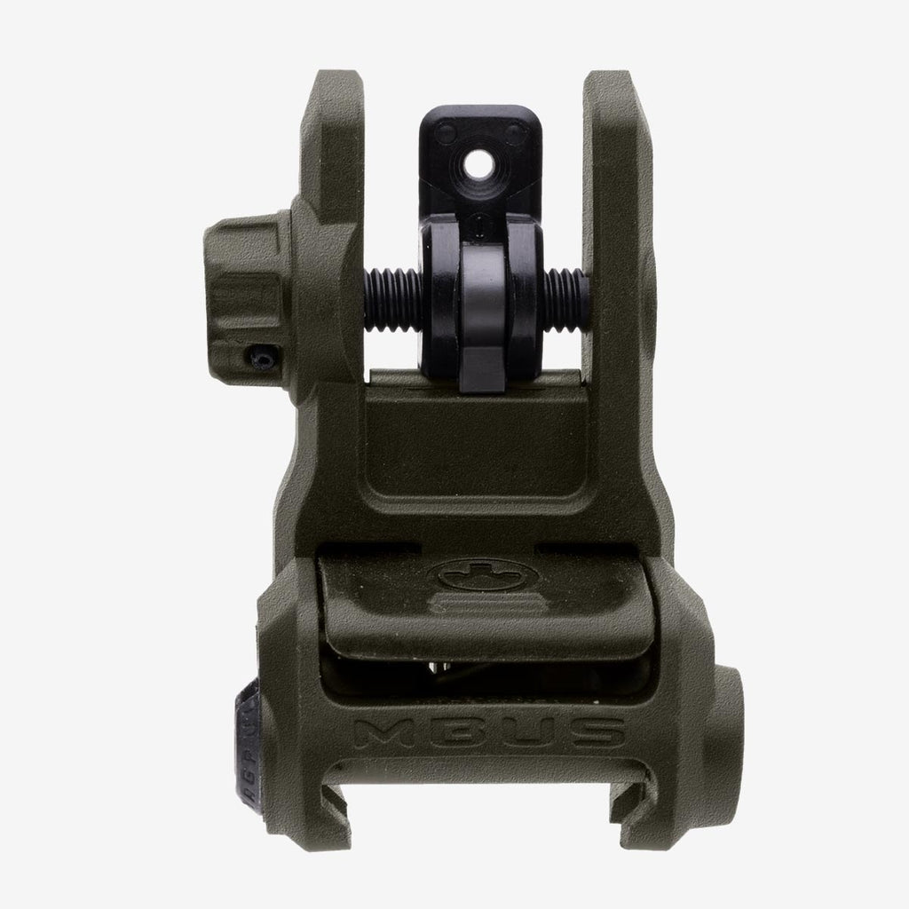 Black adjustable sight on a white background