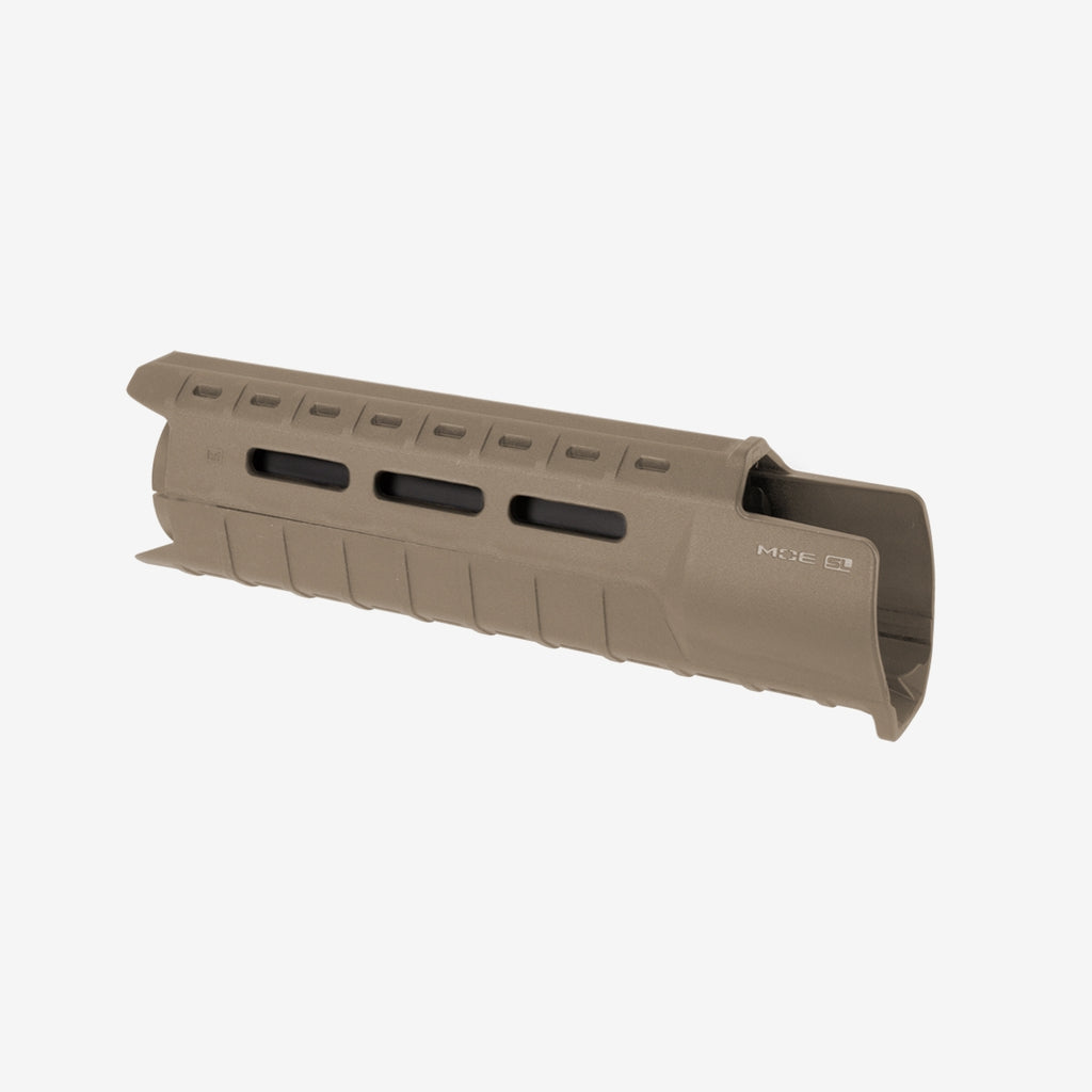 Tan gun grip on a white background