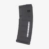 Black rifle magazine on a white background