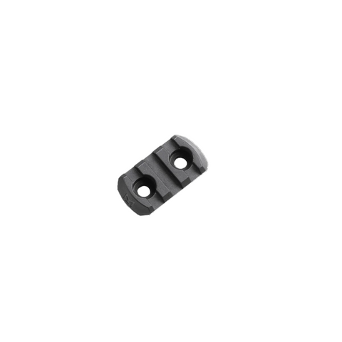 Black metal bracket on a white background