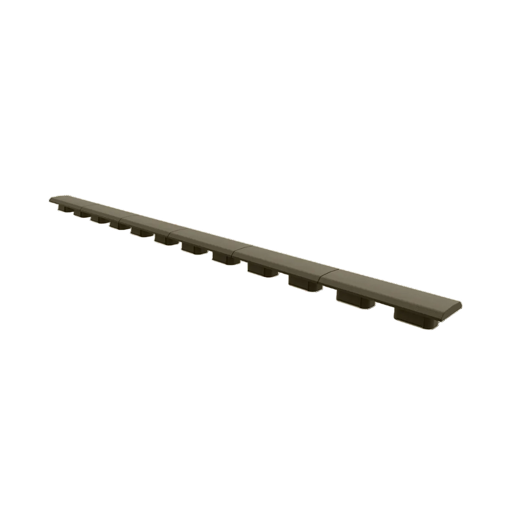 Silver metal rod on a black background