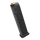 Black gun magazine with a bullet on a white background