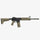 Rifle on a white background