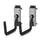 SAVIOR EQUIPMENT - Wall Rack System - Adjustable J-Hook, Large (2-Pack) (WRS-ACC-JLG-2P)