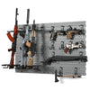 SAVIOR EQUIPMENT - Wall Rack System - 10 Panel Kit W/ Attachments (WRS-FULL-R6P12)