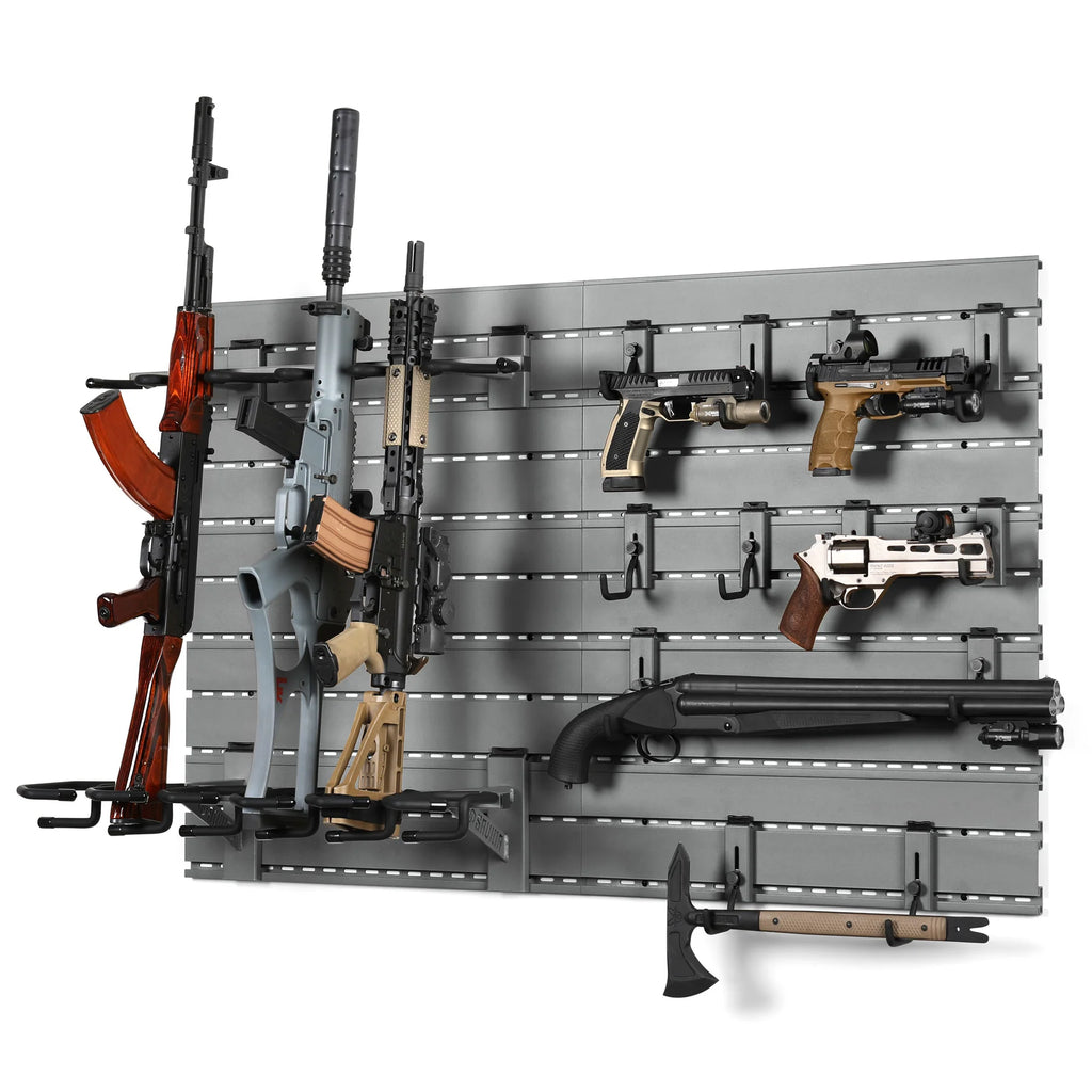 SAVIOR EQUIPMENT - Wall Rack System - 10 Panel Kit W/ Attachments (WRS-FULL-R6P12)