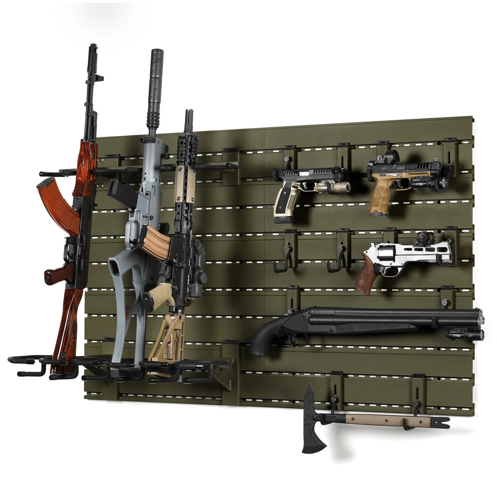 SAVIOR EQUIPMENT - Wall Rack System - 10 Panel Kit W/ Attachments (WRS-FULL-R6P12)