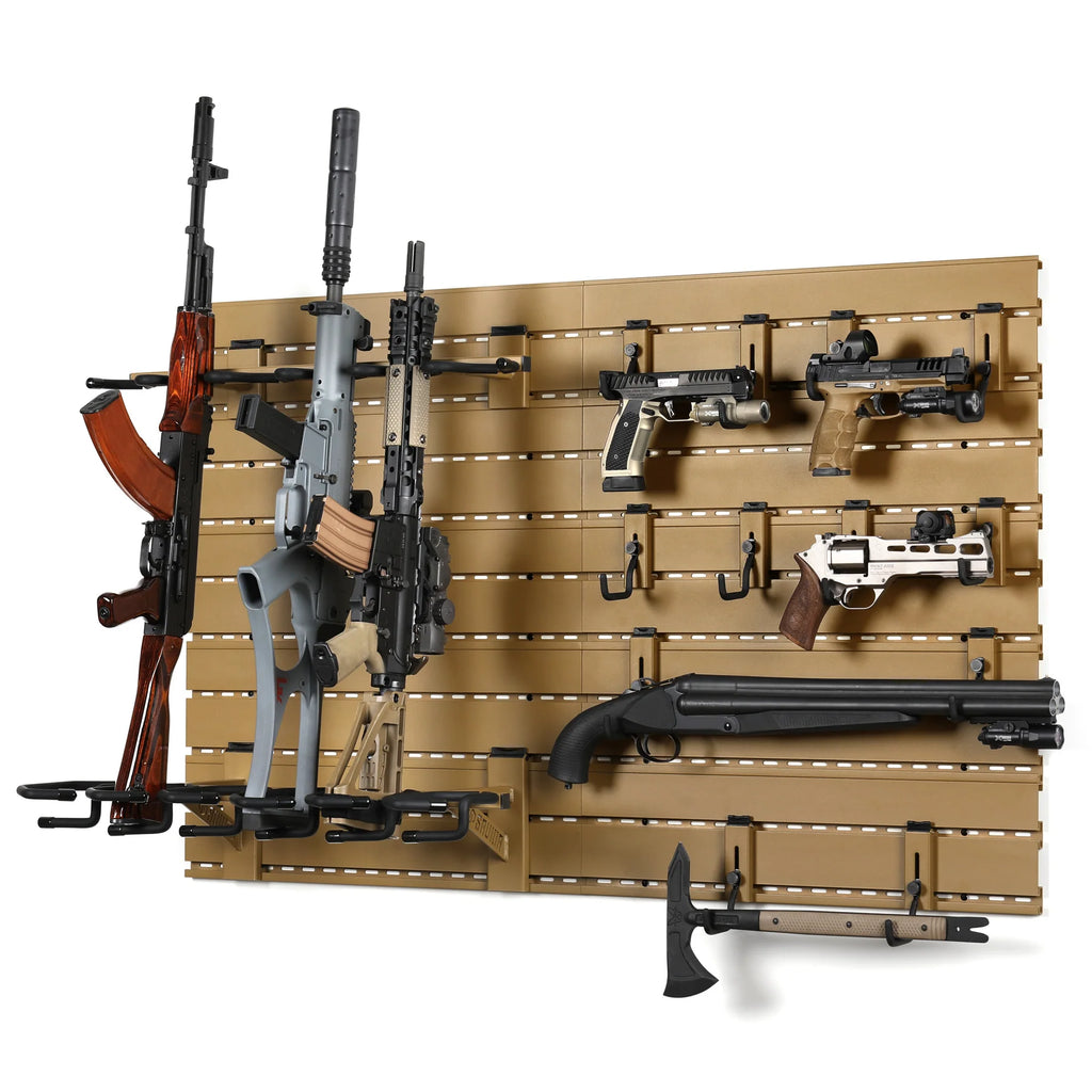SAVIOR EQUIPMENT - Wall Rack System - 10 Panel Kit W/ Attachments (WRS-FULL-R6P12)