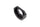 Black plastic ring on a white background