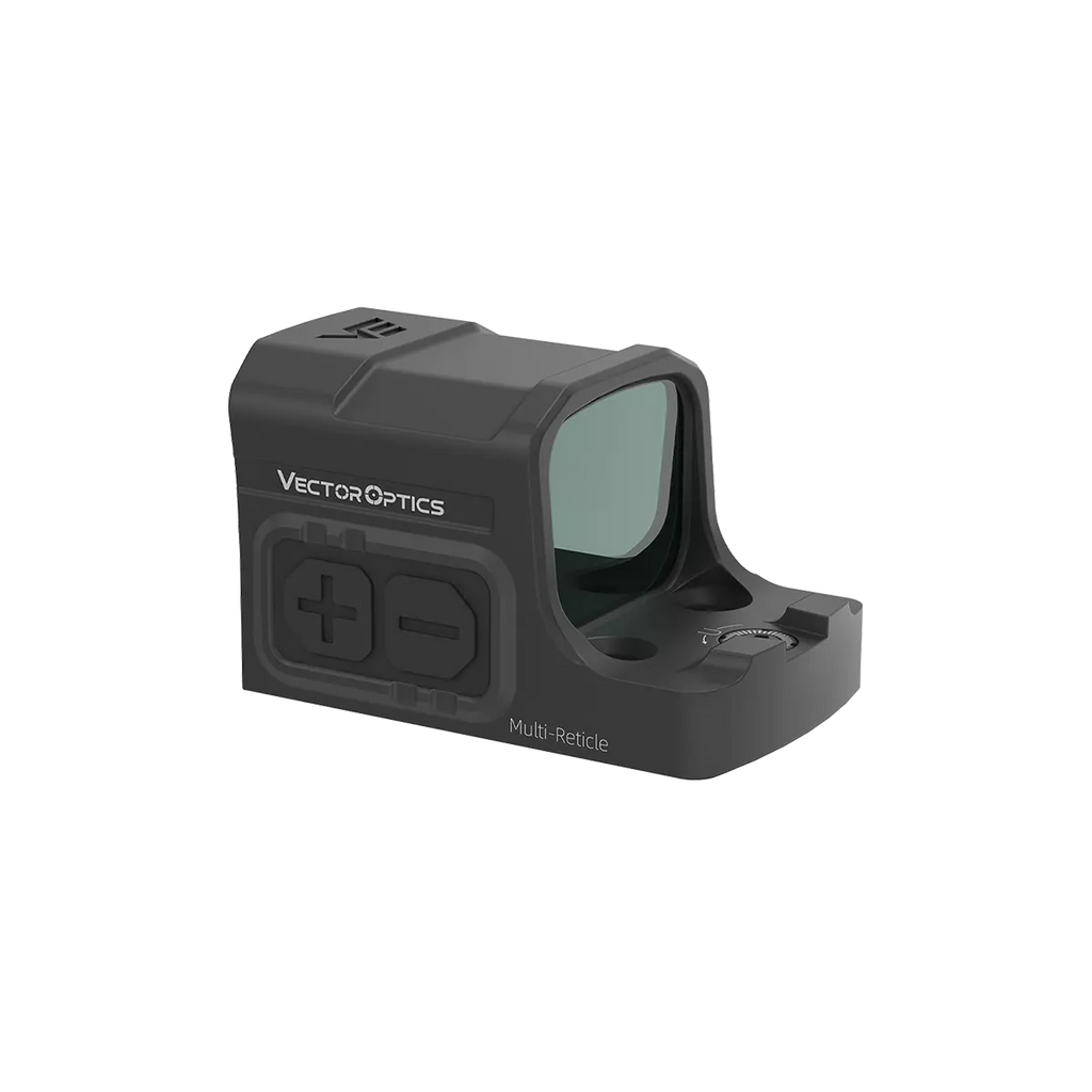 Vector Optics sight device on a white background