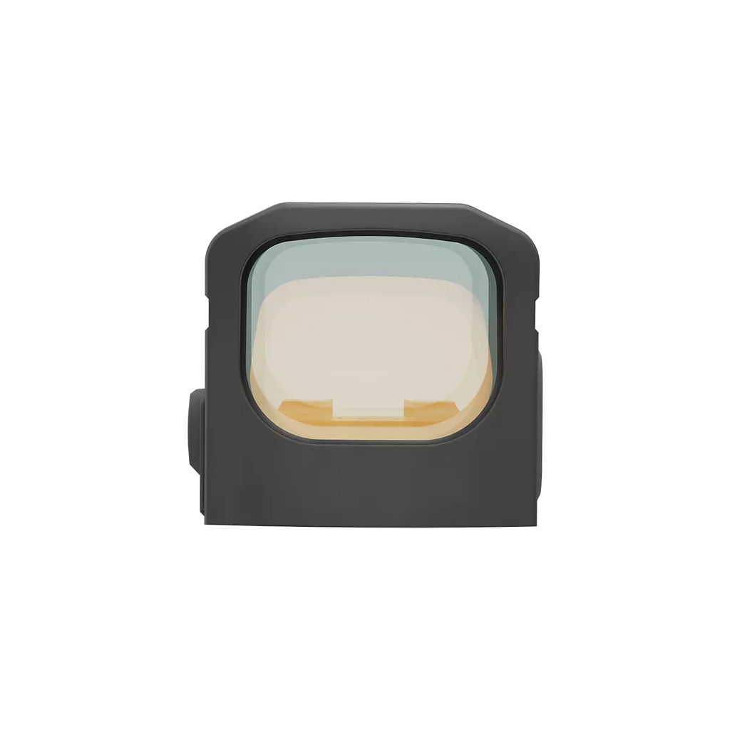 Rectangular electronic component with a black frame on a white background
