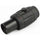 Black monocular scope on a white background