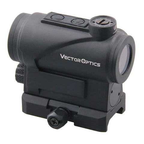 Black Vector Optics sight on a white background