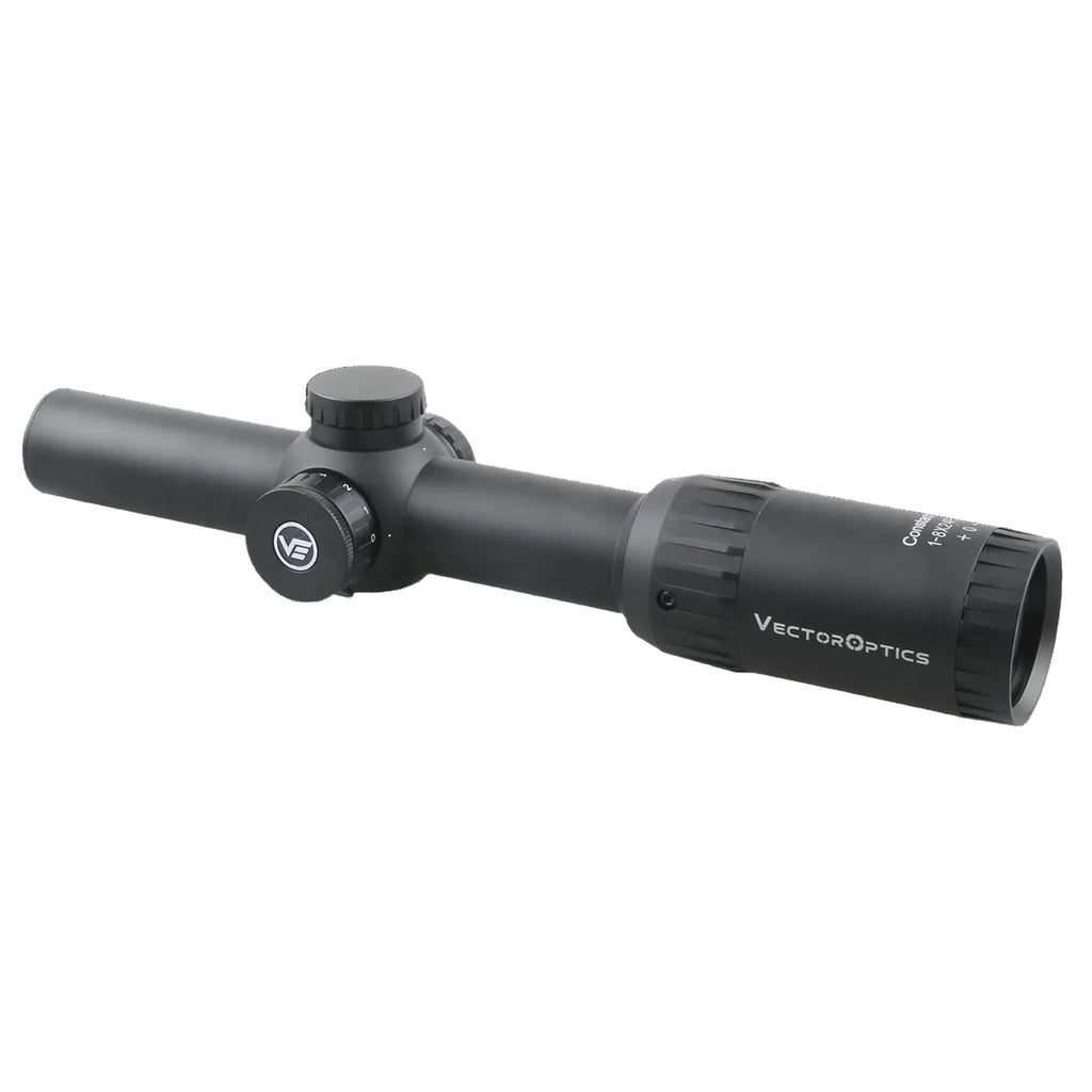 VectorOptics rifle scope on a white background