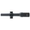 Black rifle scope on a white background