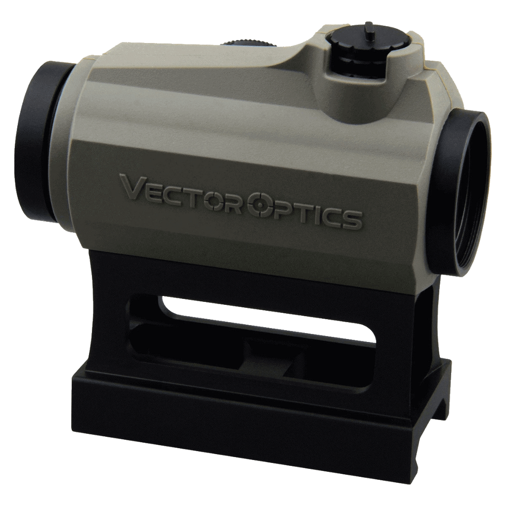 Vector Optics瞄准器在白色背景上