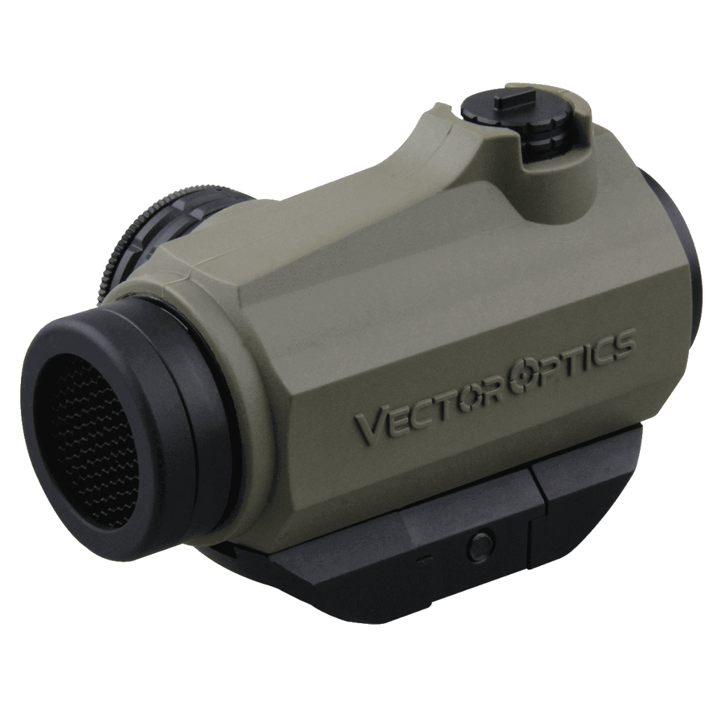 Vector Optics瞄准器在白色背景上