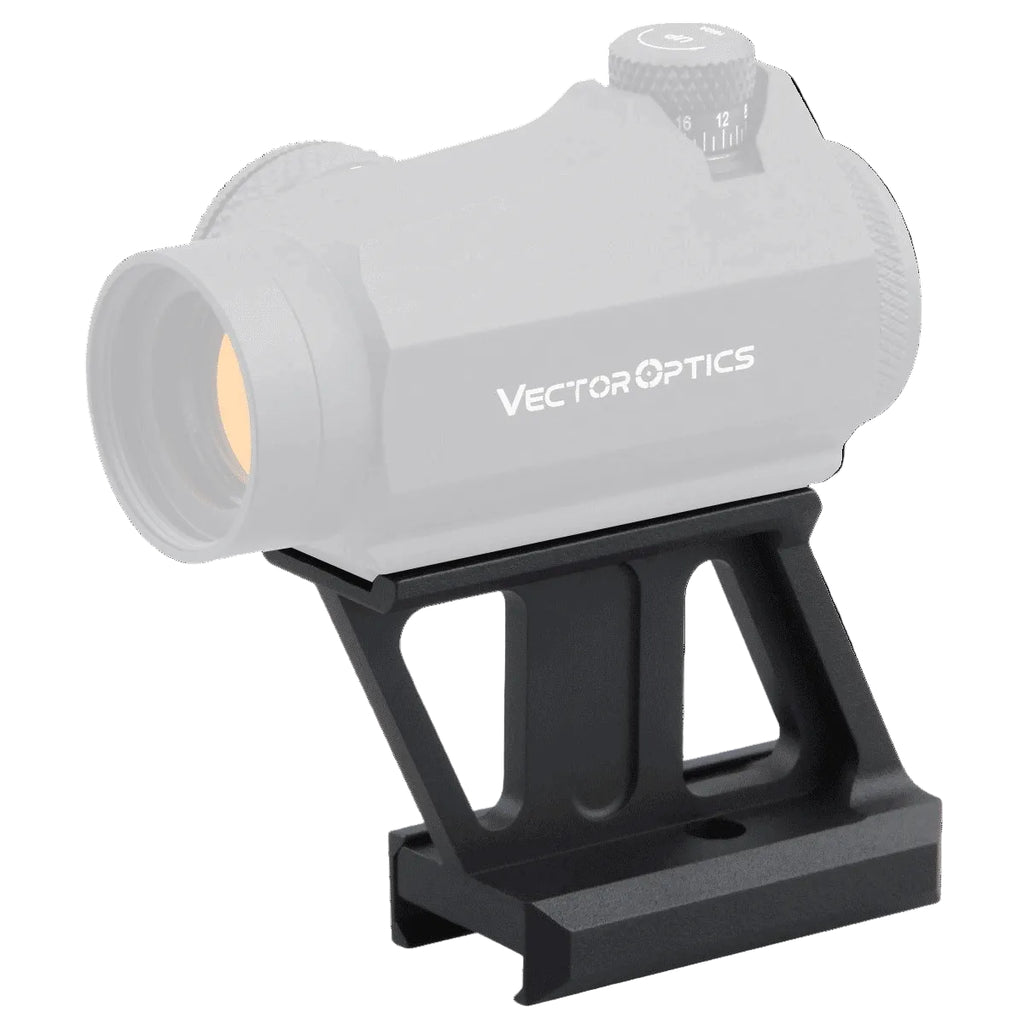 Vector Optics red dot sight on a white background