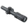Black Victoptics rifle scope on a white background