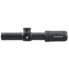 Black VictOptics rifle scope on a white background