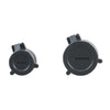 Two Victoptics car air vent phone holders on a white background