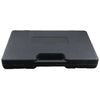 Black tool case with a visible brand logo on a white background