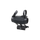 Black tactical sight on a white background