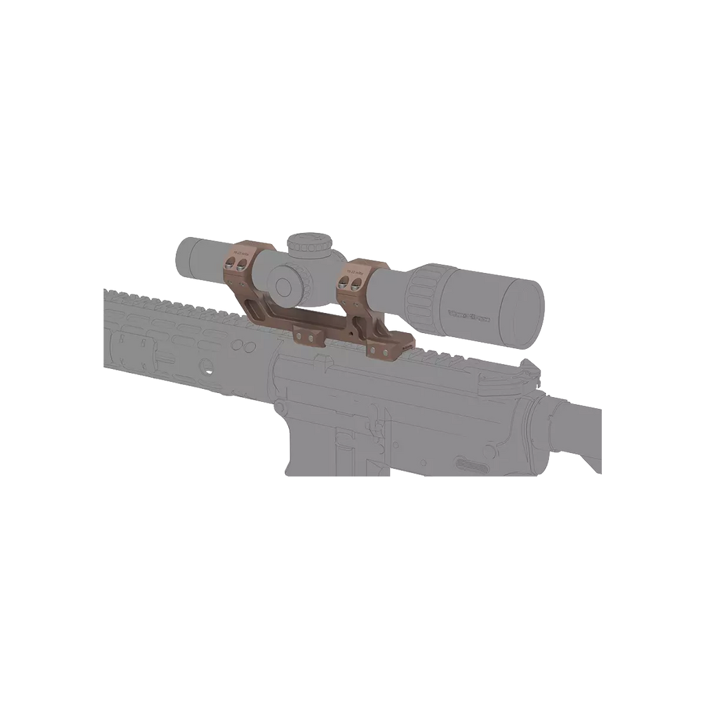 VECTOR OPTICS - 30mm 1-Piece Extended Picatinny AR Mount Coyote FDE (XASR-3035)