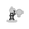 Technical drawing of a mechanical component on a white background