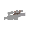 VECTOR OPTICS - 30mm 1-Piece Extended Picatinny AR Mount Coyote FDE (XASR-3035)