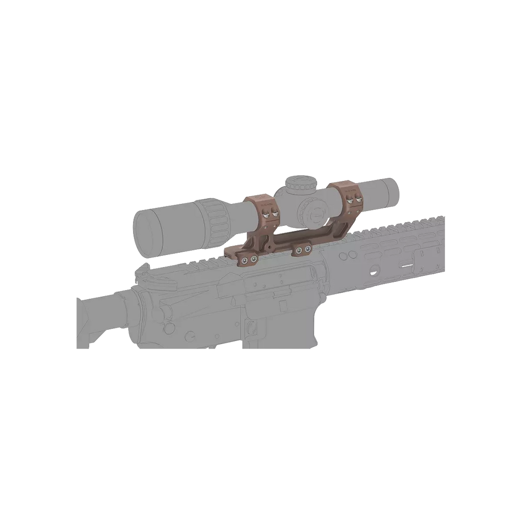 VECTOR OPTICS - 30mm 1-Piece Extended Picatinny AR Mount Coyote FDE (XASR-3035)