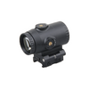 Black tactical sight on a white background