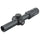 Black rifle scope with visible brand logo on a white background