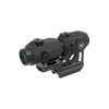 Black tactical sight on a white background