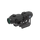 Black tactical sight on a white background