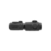 Black tactical sight on a white background
