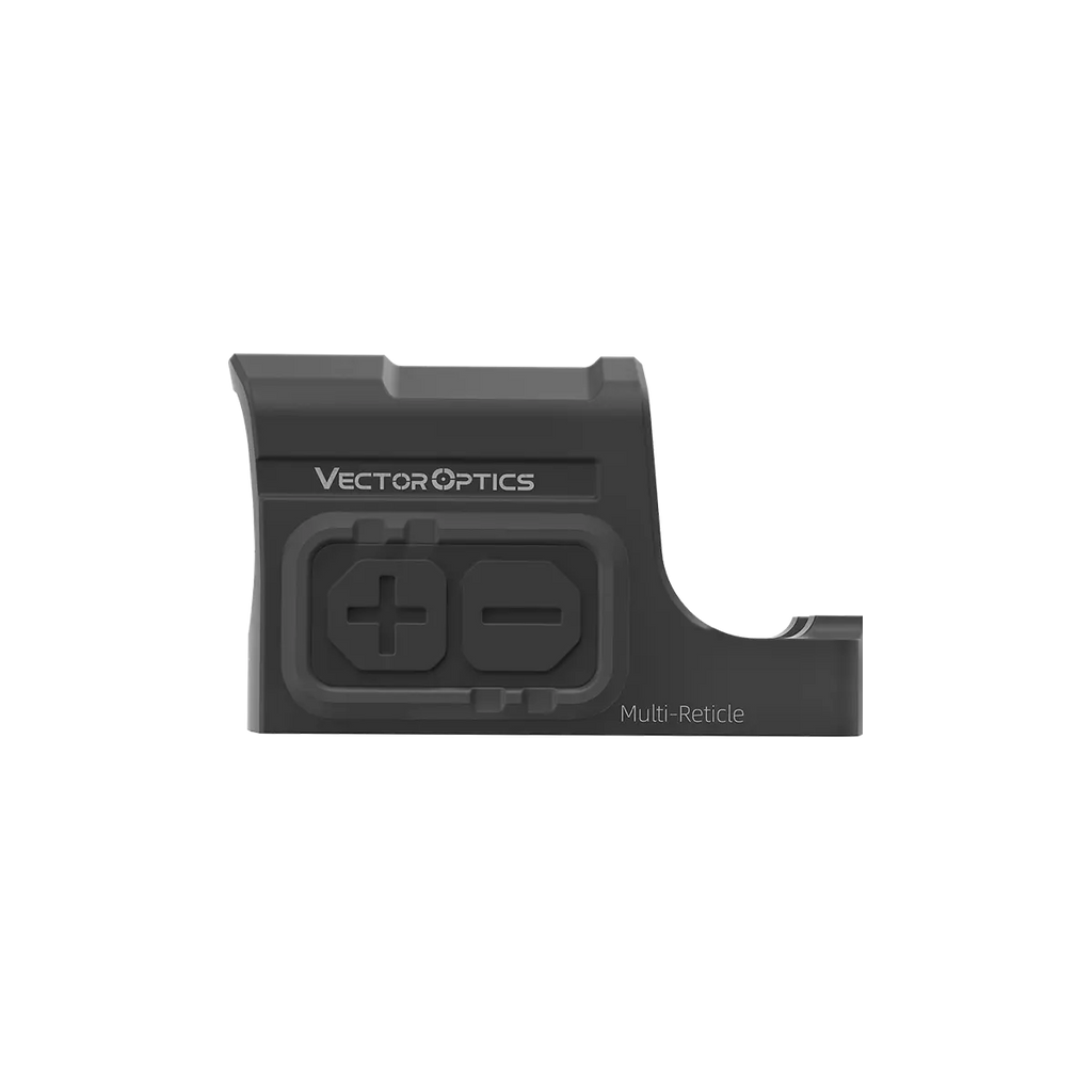 Black Vector Optics sight on a white background