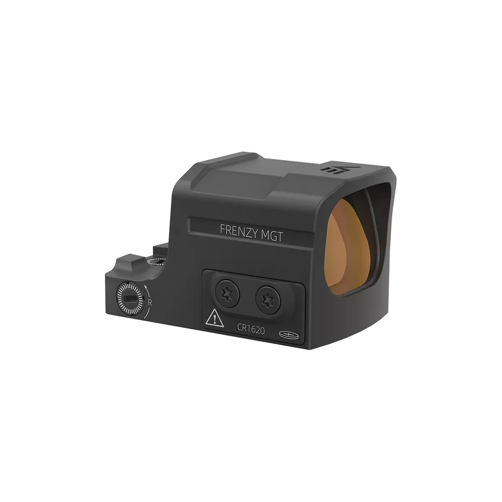 Black Frenzy MGT scope on a white background