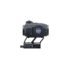 Black tactical device with a logo on a white background