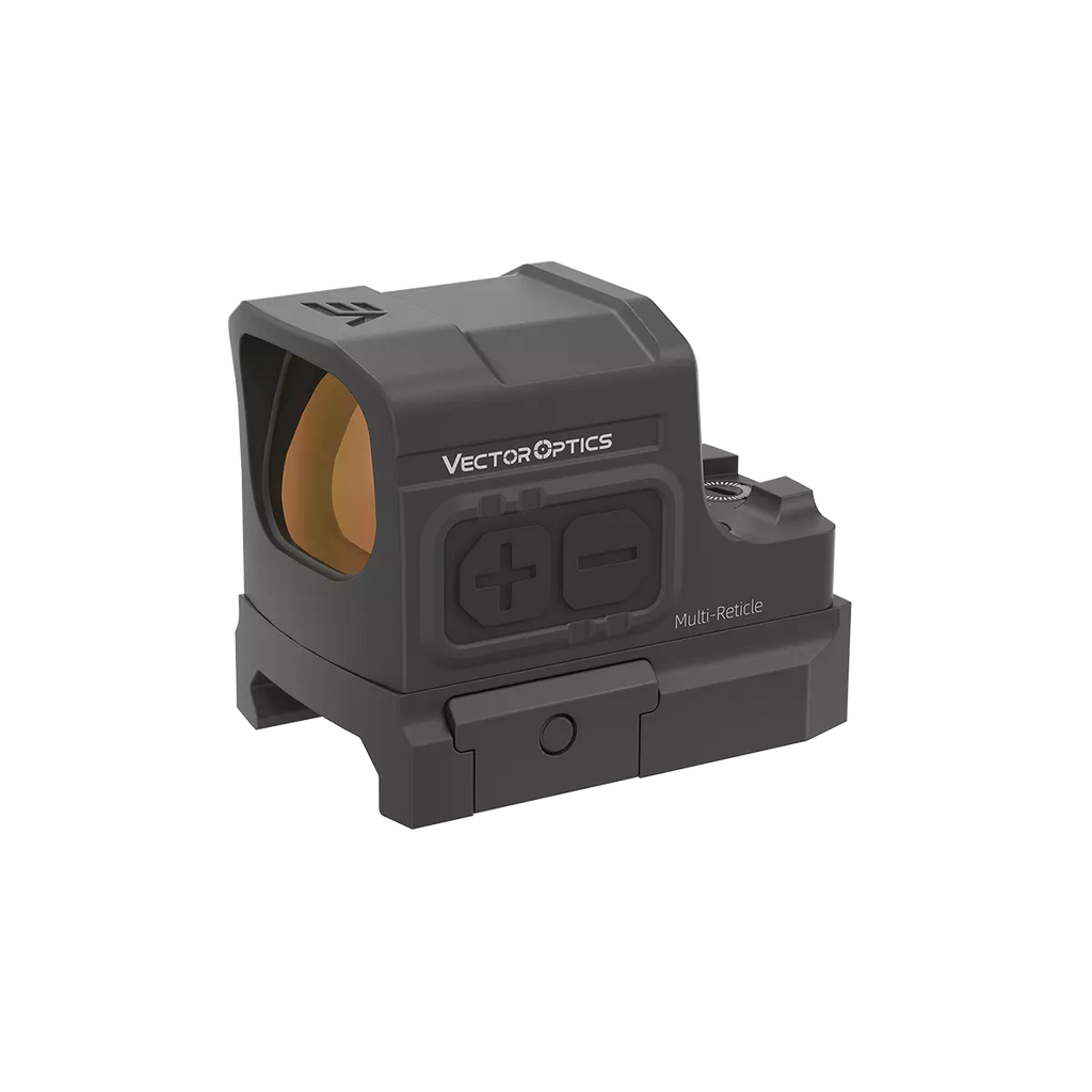 Vector Optics sight device on a white background
